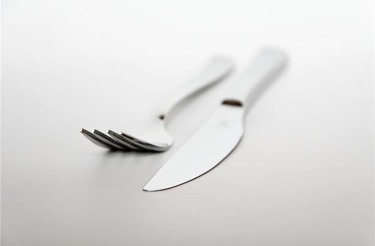 damascus kitchen knife set